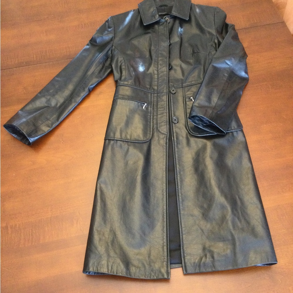 RUDSAK  COLLECTION RETRO long leather jacket
